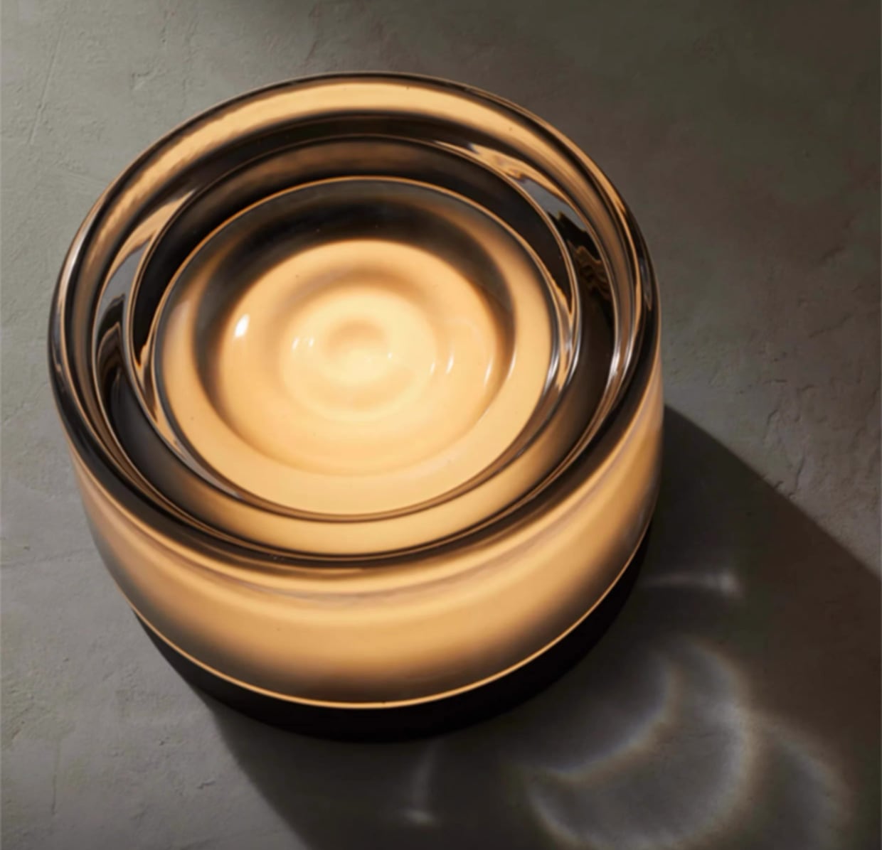 Versatile Glass Sconce for Wall or Ceiling Installation