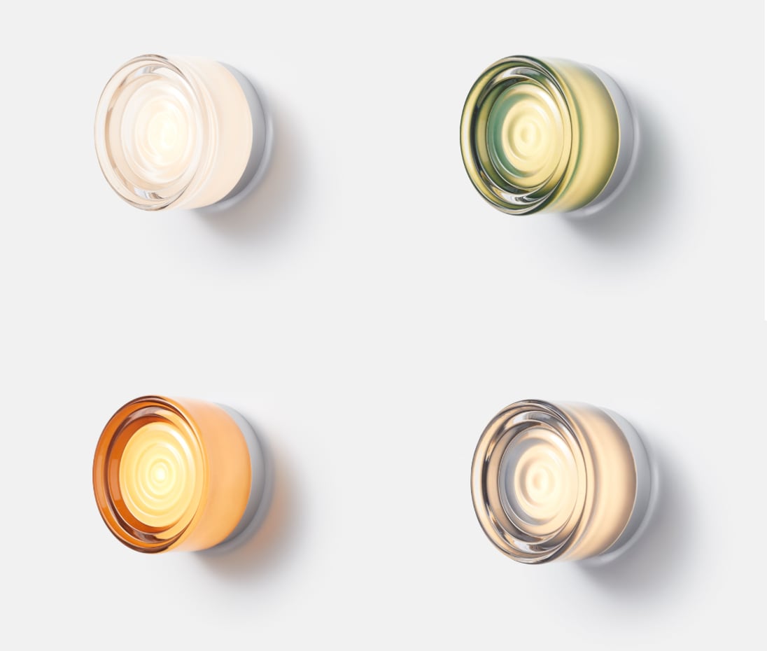 Versatile Glass Sconce for Wall or Ceiling Installation