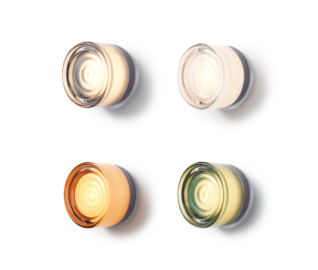 Versatile Glass Sconce for Wall or Ceiling Installation