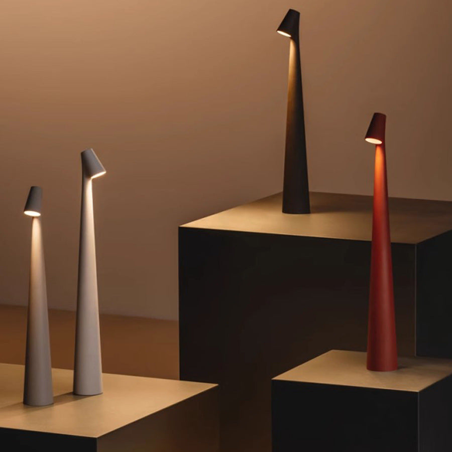 Wireless LED Mood Lamp with Nordic Minimalist Design | Perfect for Reading and Dining